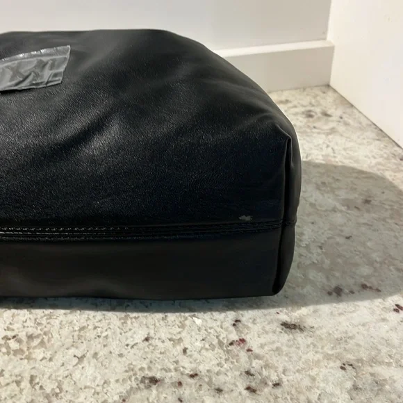 Badgley Mischa Vegan Leather frame clutch. Black - Picture 10 of 11